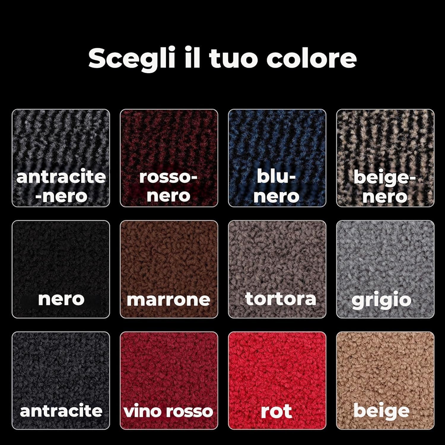 Thumbnail 4 de Carpet Diem Zerbino 40x60 Nero Antracite