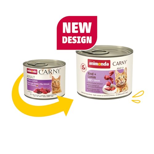 Thumbnail 3 de animonda Carny Adult Nassfutter Herzhaft Variation 12 x 200 g – ohne Getreide, 100 % frische Zutaten