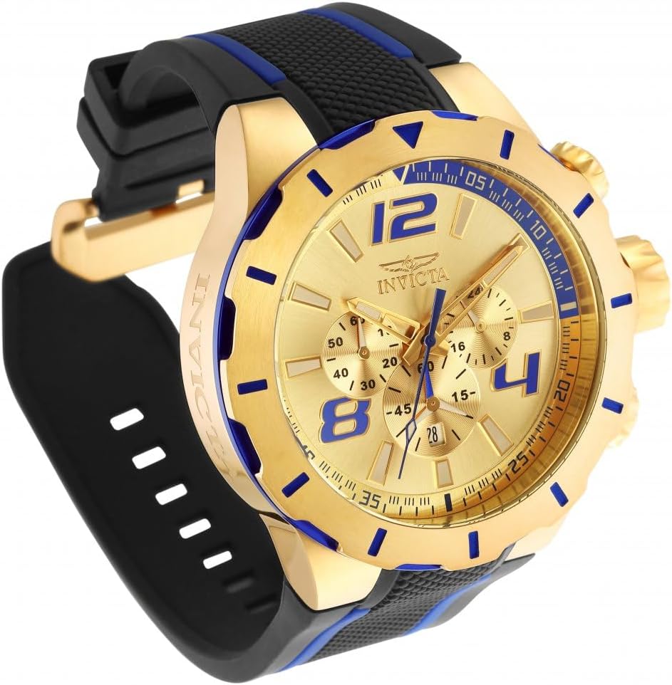Thumbnail 1 de Invicta S1 Rally — Montre homme 53 mm, acier inoxydable, mouvement quartz