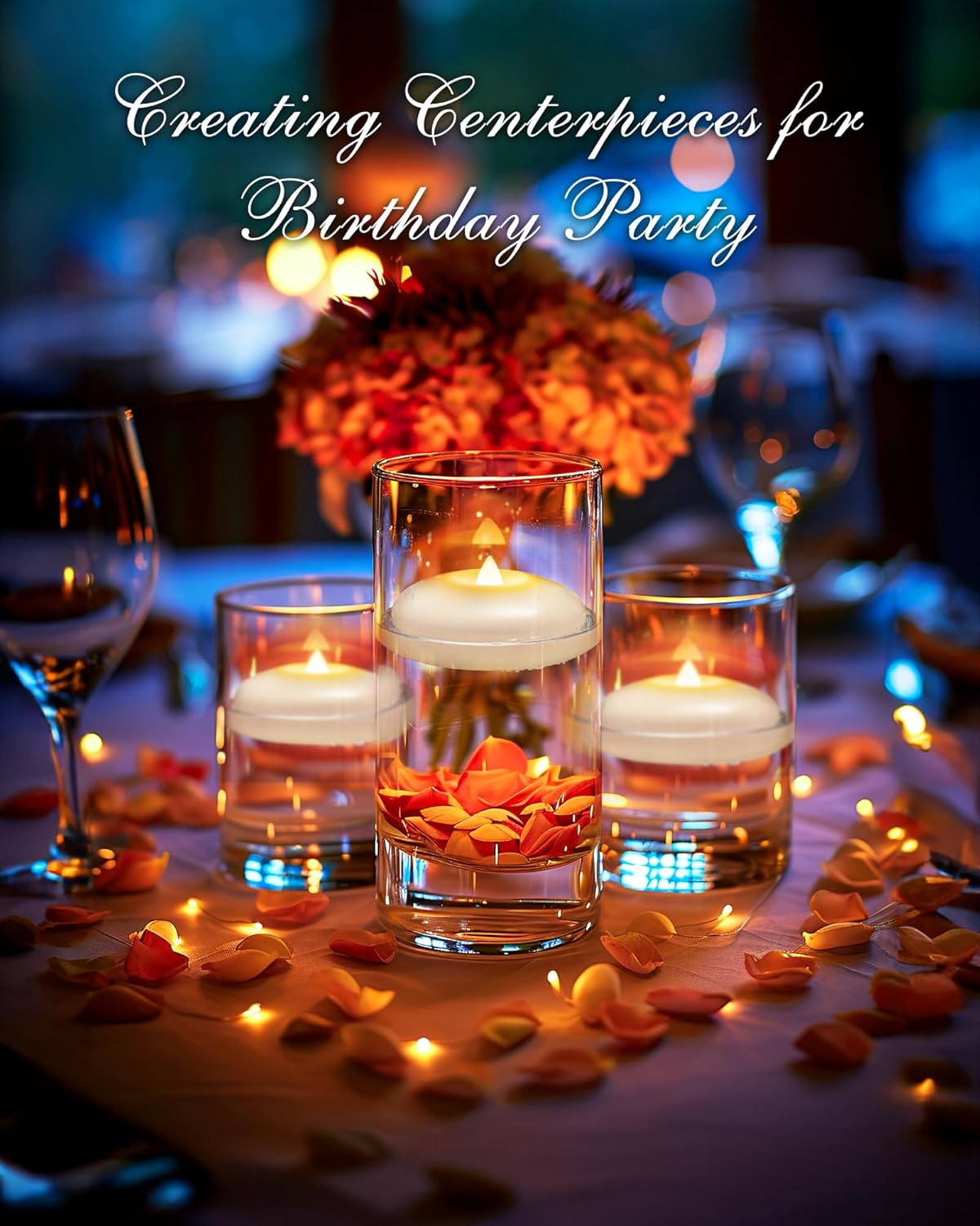 Detalle 2 de Homemory 24 Pack flameless floating LED candles