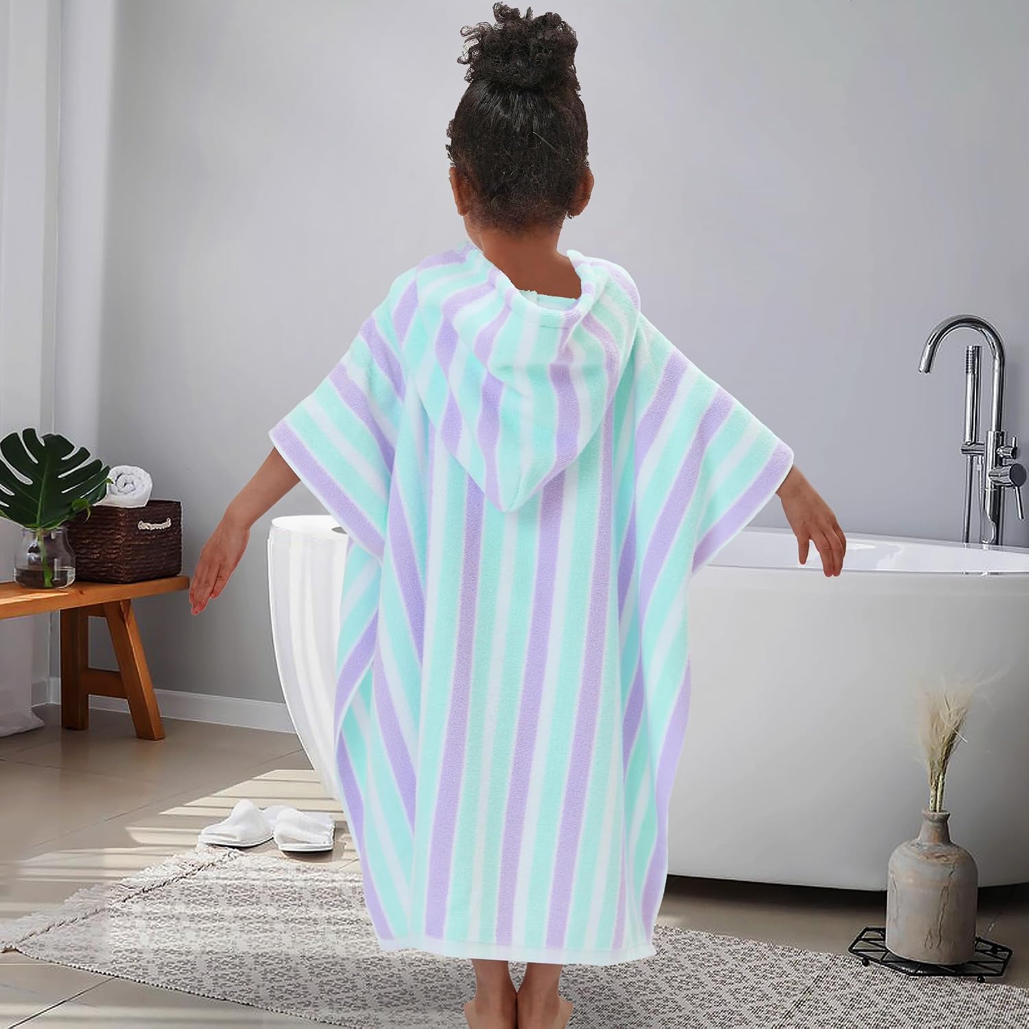 Thumbnail 5 de VOOVA & MOVAS Hooded Towel 100% Cotton
