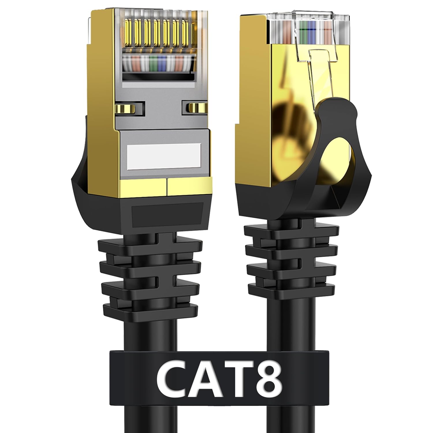 Detalle de Cat 8 Ethernet Cable 100ft SFTP Shielded