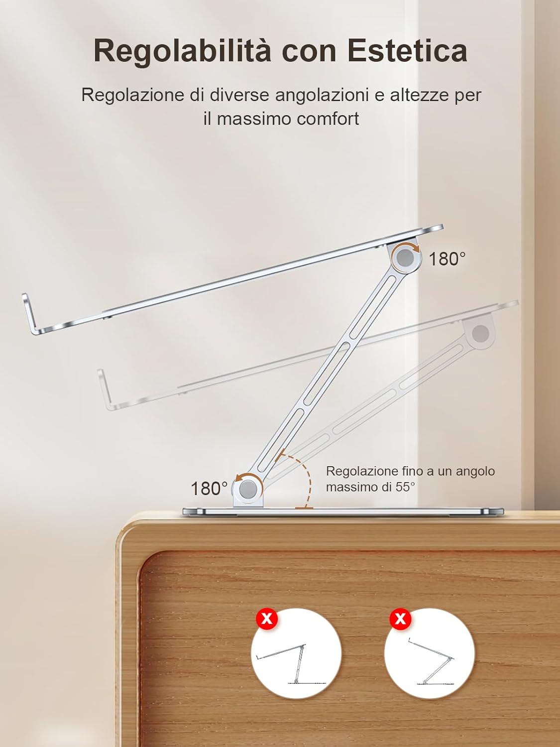Thumbnail 4 de CIRYCASE Supporto PC portatile 10-16" 💻