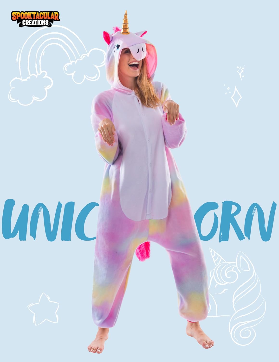 Detalle de Spooktacular Creations Einhorn Onesie