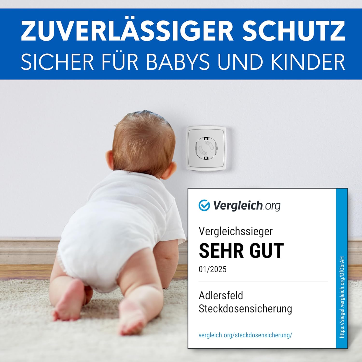 Thumbnail 1 de 20x Steckdosen Kindersicherung TEST SEHR GUT