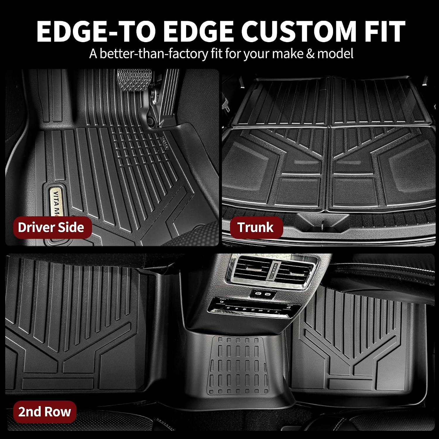 Detalle 2 de YITAMOTOR CX-50 Floor Mats Set 2023-2026