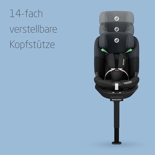 Detalle 2 de Maxi-Cosi Emerald 360 S i-Size Isofix Autositz – 40–150 cm, Tonal Black
