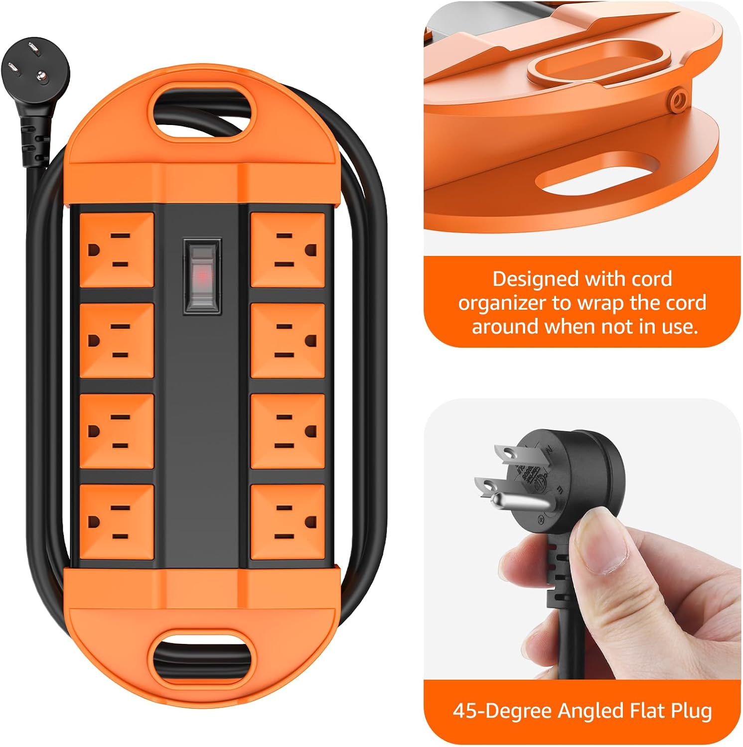 Thumbnail 5 de CCCEI Outdoor Power Strip, 15-Foot Cord