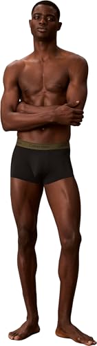 Detalle 2 de Calvin Klein Lv00nb4409, lot de 3 boxers trunk taille basse, M