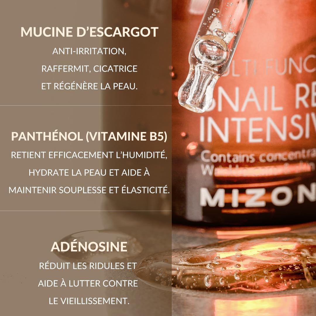 Detalle de MIZON SNAIL REPAIR 30ml sérum réparateur