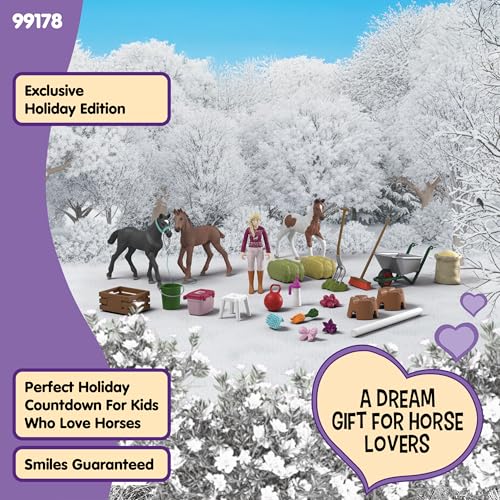 Thumbnail 6 de schleich HORSE CLUB Calendario de Adviento 2025, 34 piezas 🐴