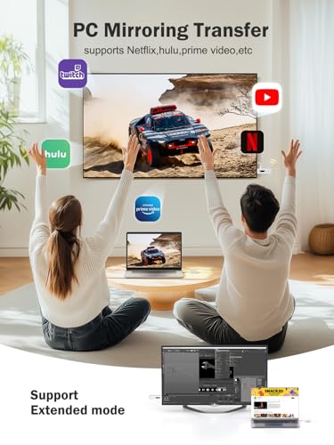 Detalle 1 de Lemorele HDMI Inalámbrico 50M Transmisor y Receptor 📡
