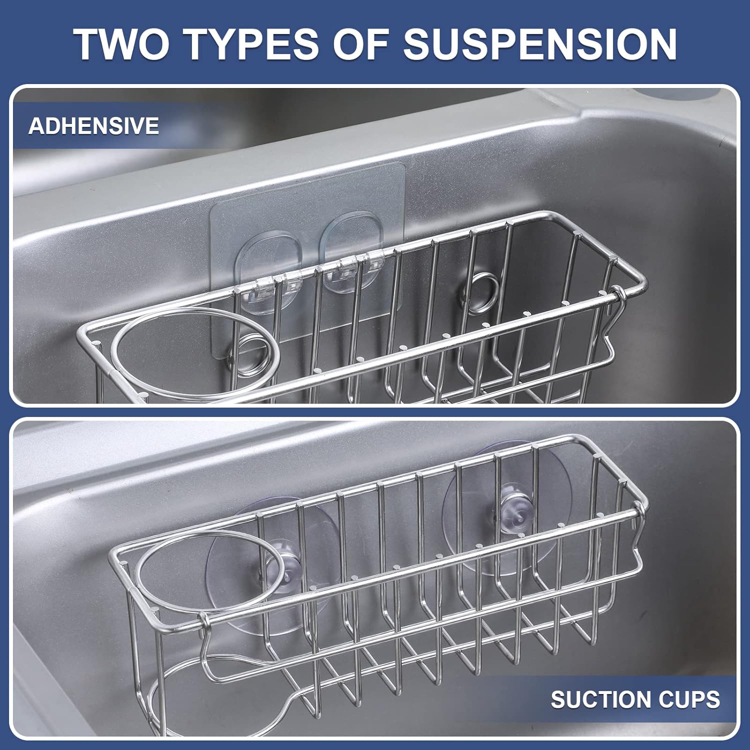 Thumbnail 1 de 3-In-1 Sponge Holder 7.8" 🧽
