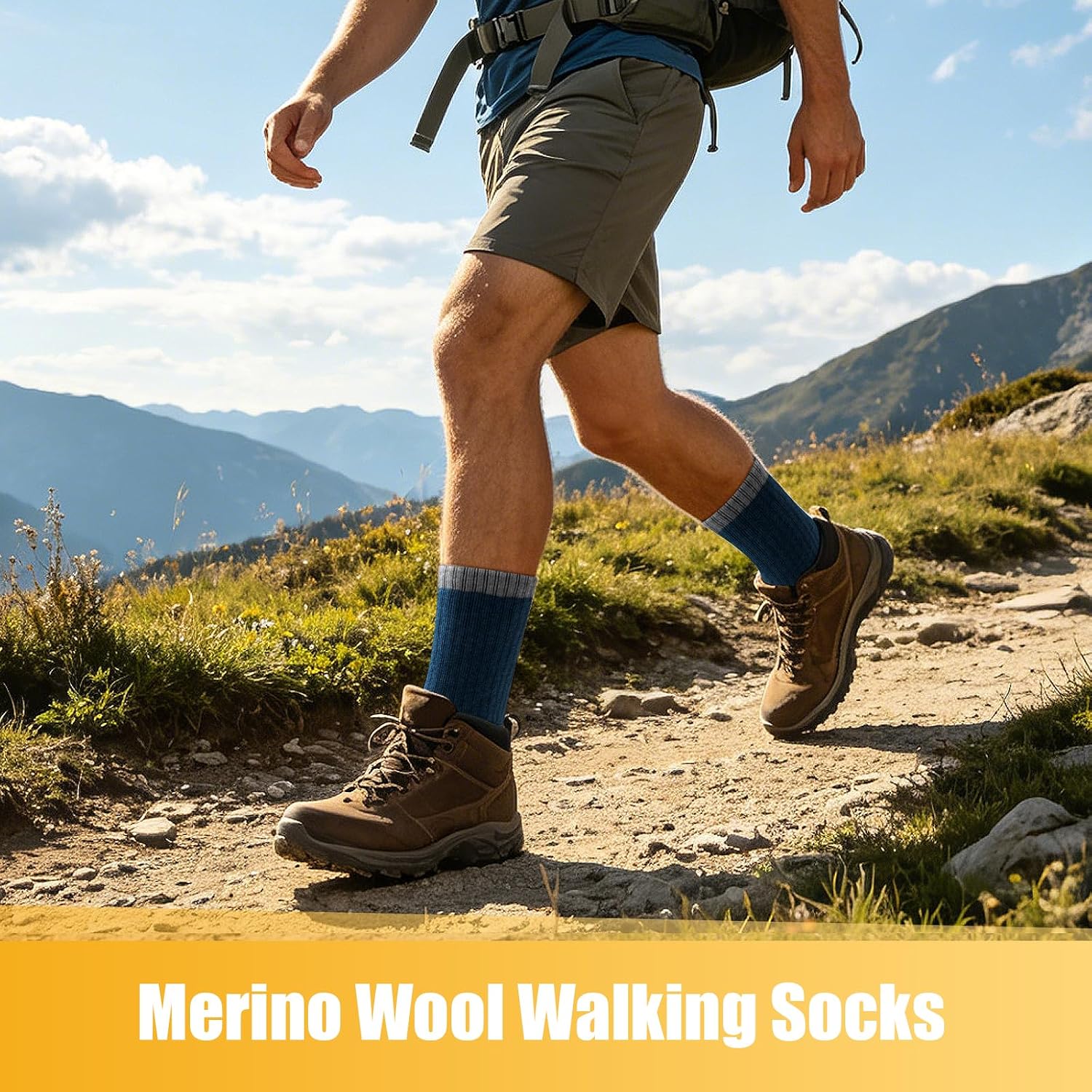 Thumbnail 1 de Stoeury Merino Wool Hiking Socks