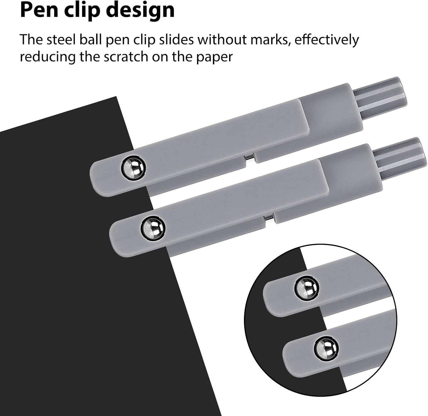 Thumbnail 4 de Ddaowanx 0.5mm Retractable Gel Pens, 6-Pack with Quick-Drying Black Ink