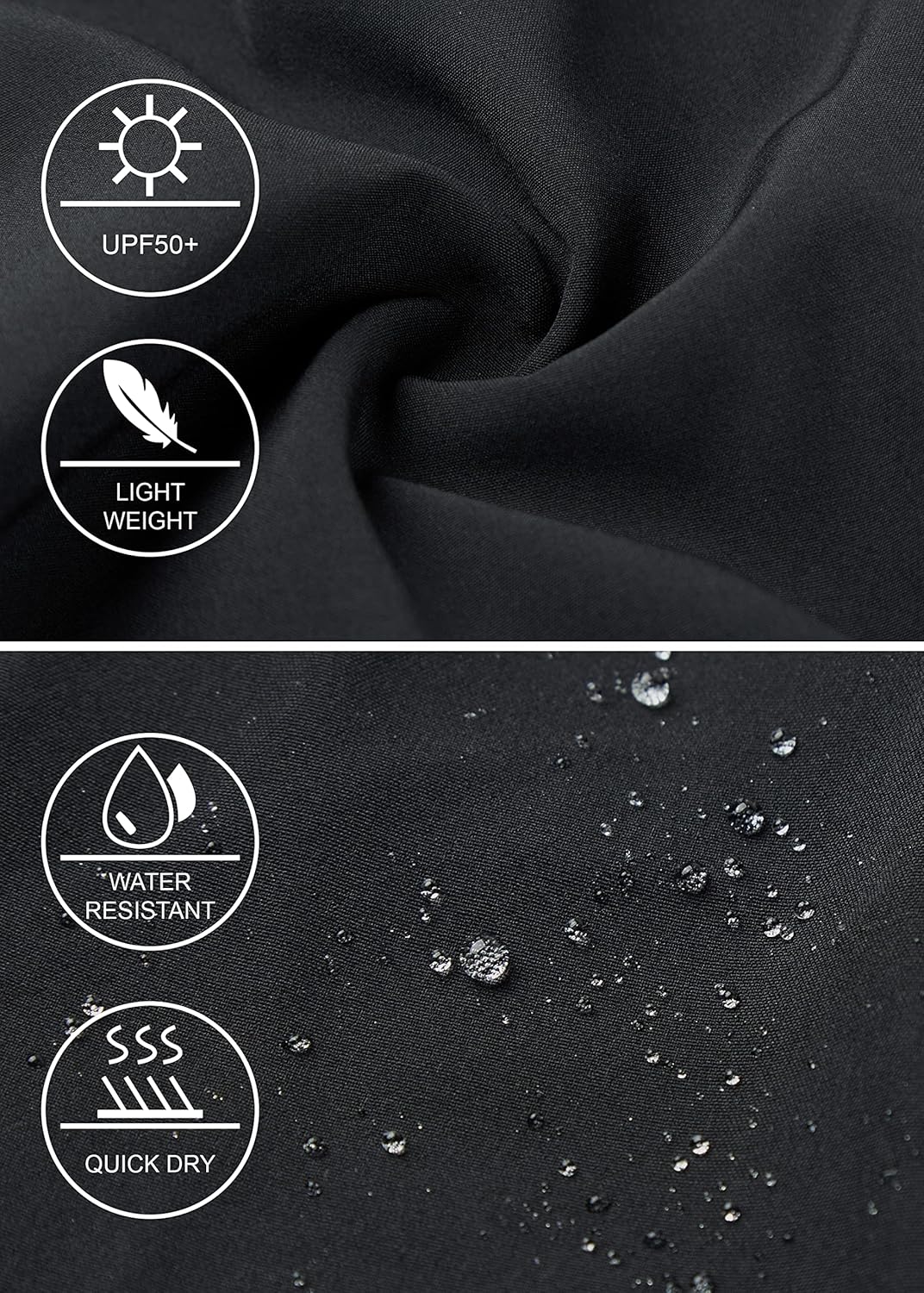 Detalle de Libin Men's Lightweight Joggers: Quick Dry Cargo Hiking Trousers for Everyday Adventure