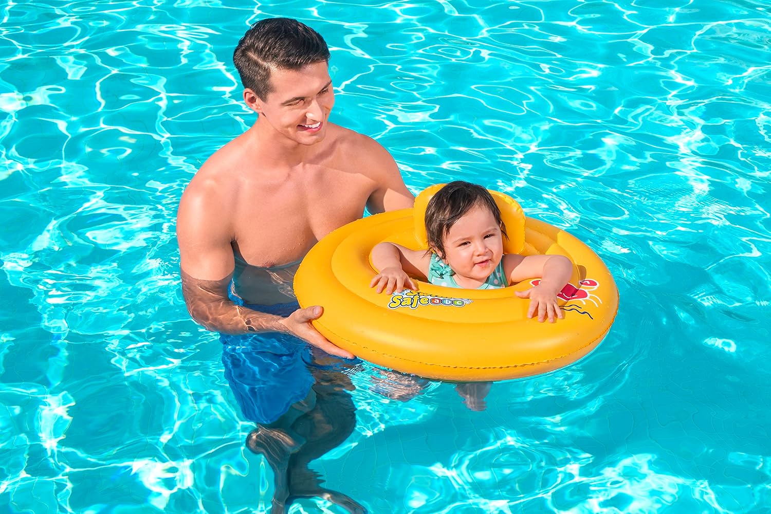 Detalle 2 de Bestway flotador hinchable para bebés 3 aros