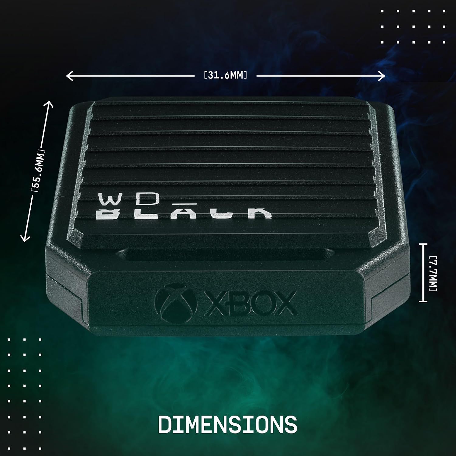 Detalle 2 de WD_BLACK C50 1 To Carte d'extension Xbox