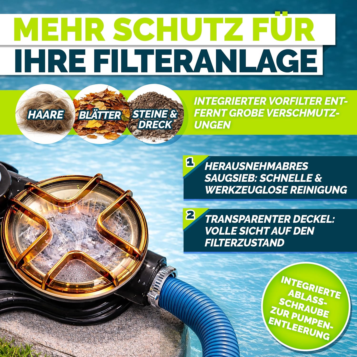 Thumbnail 6 de tillvex Sandfilteranlage Pool 13200 L/h