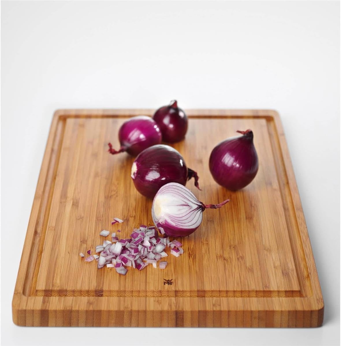 Thumbnail 2 de WMF Bambú 🥒 Tabla de cortar de madera con ranura, 2x45x30 cm