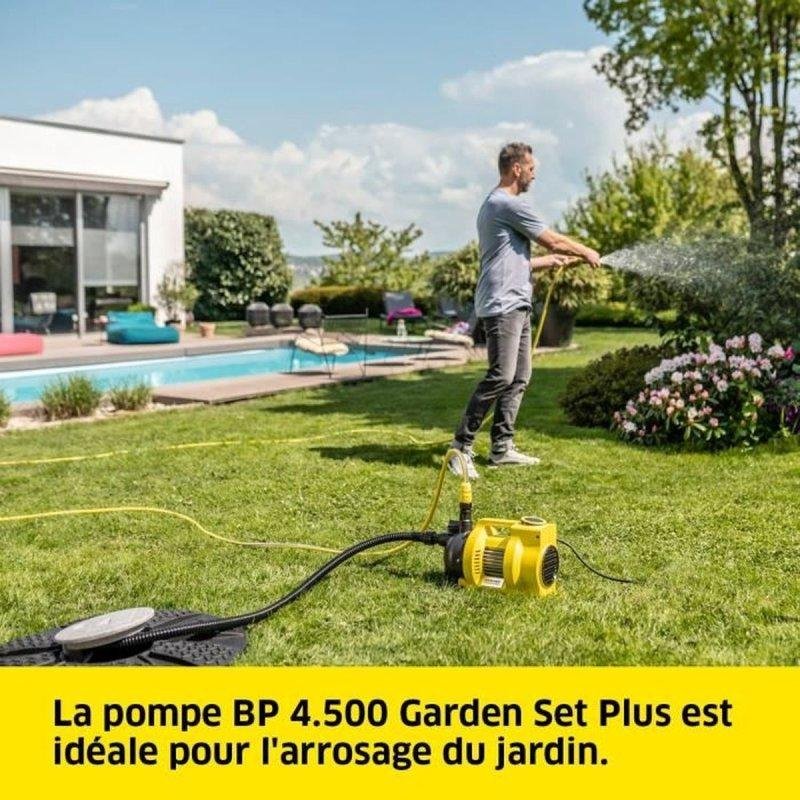 Detalle 2 de Bomba de agua Karcher BP 4.500 Garden Set Plus 550 W Kit Riego 350 m²
