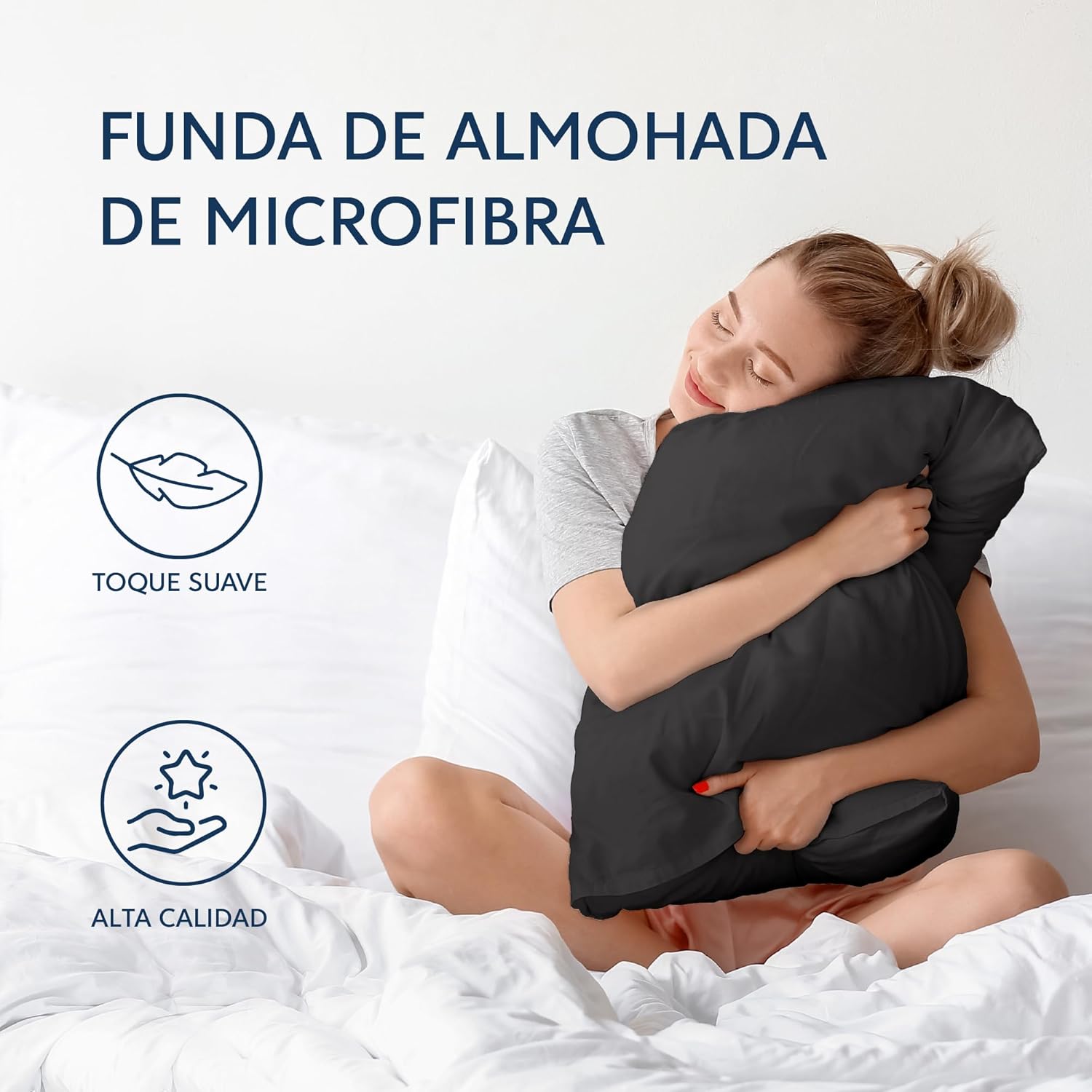 Thumbnail 2 de Dreamzie Fundas de Almohada 40x60 cm - Suave Microfibra 💤