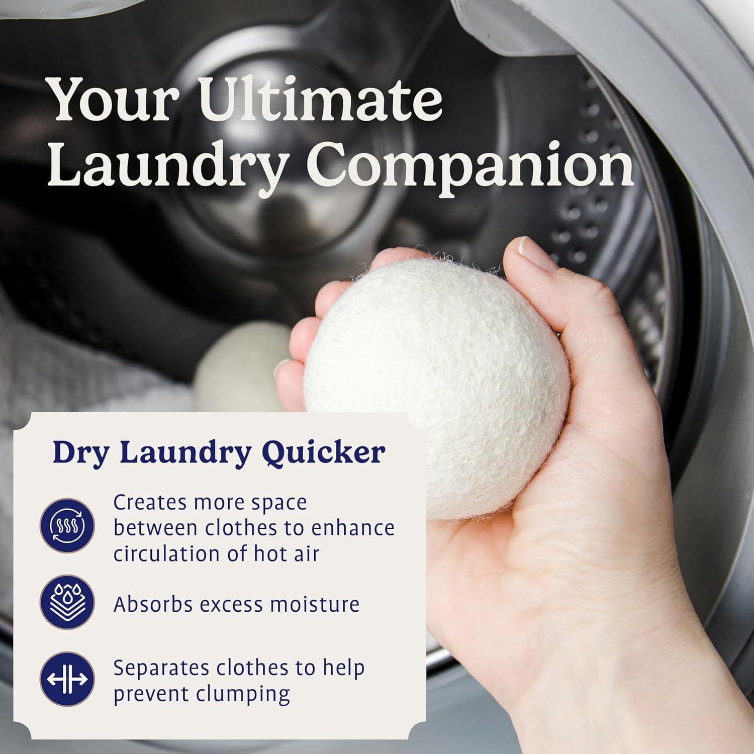 Thumbnail 2 de Handy Laundry Wool Dryer Balls 25%