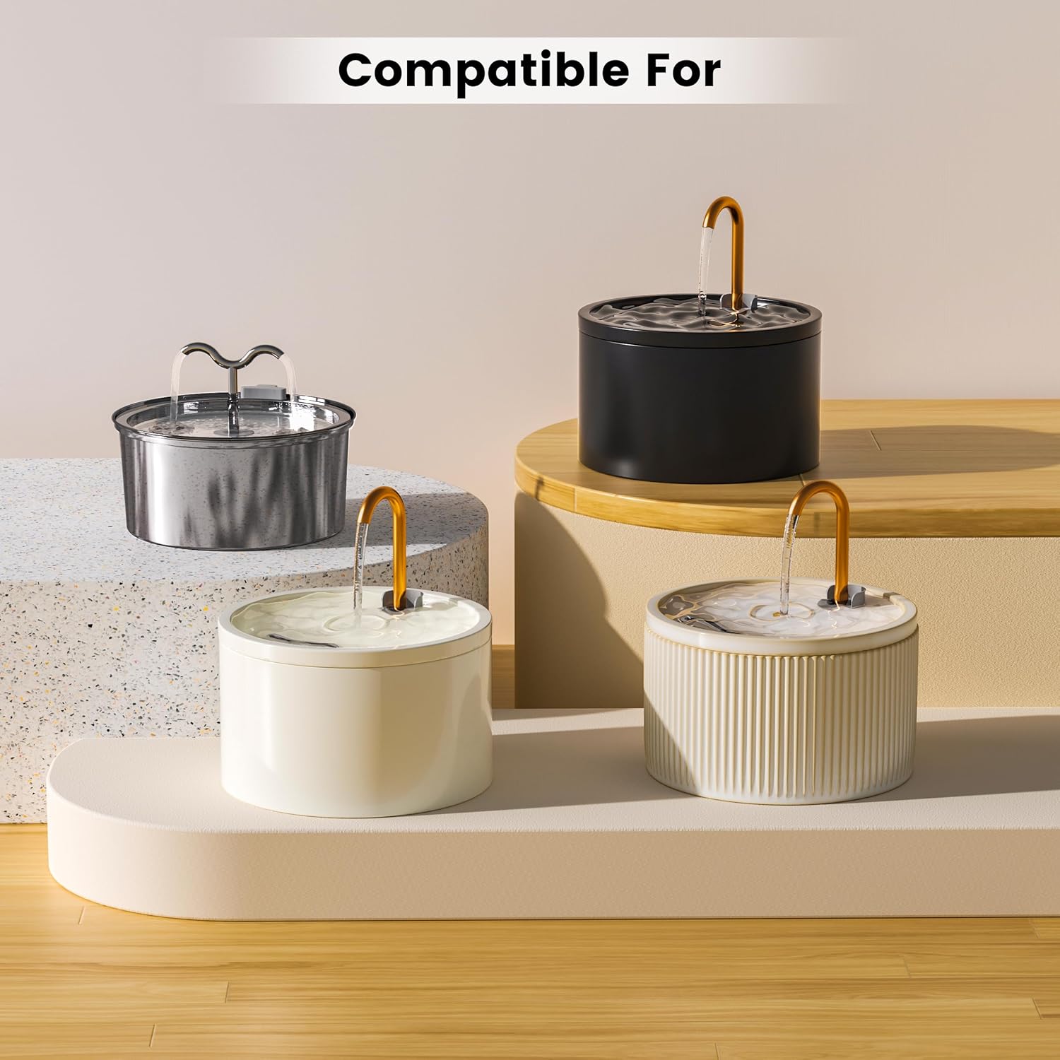 Thumbnail 1 de DOOOB Katzenwasserbrunnenfilter 60 g 24 Stück