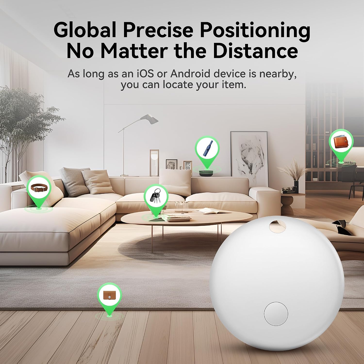 Thumbnail 4 de Air Tracker Tag-2 Pack for Android/iOS with Apple MFi Certification