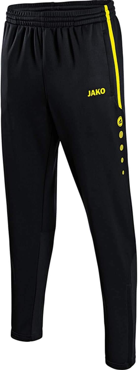 Detalle de JAKO Herren Trainingshose Active I – Lange Sporthose mit elastischem Bund und Seitentaschen