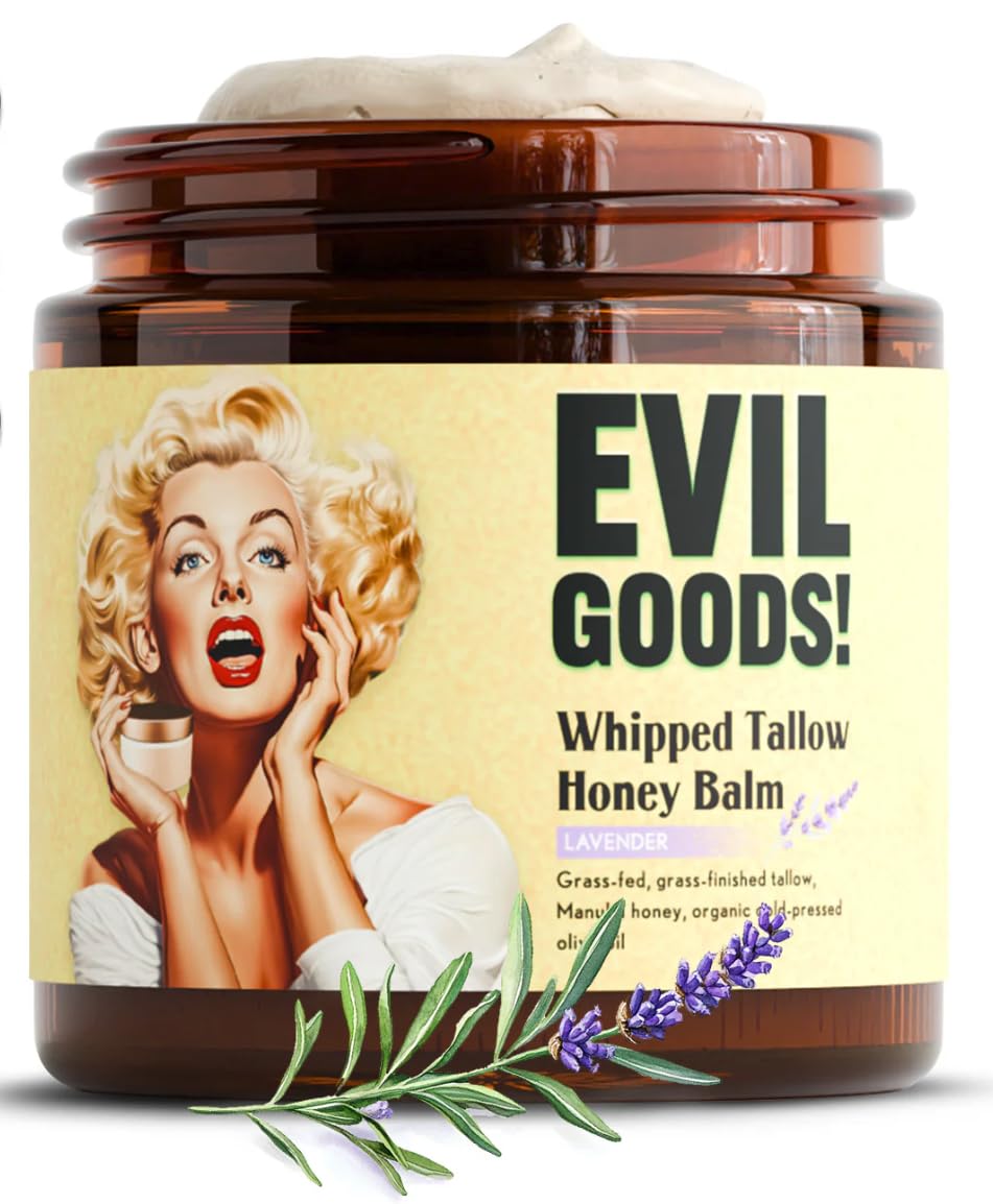 Thumbnail 6 de Whipped Beef Tallow and Honey Balm Moisturizer (Unscented) – Ultra-Rich Skin Hydration