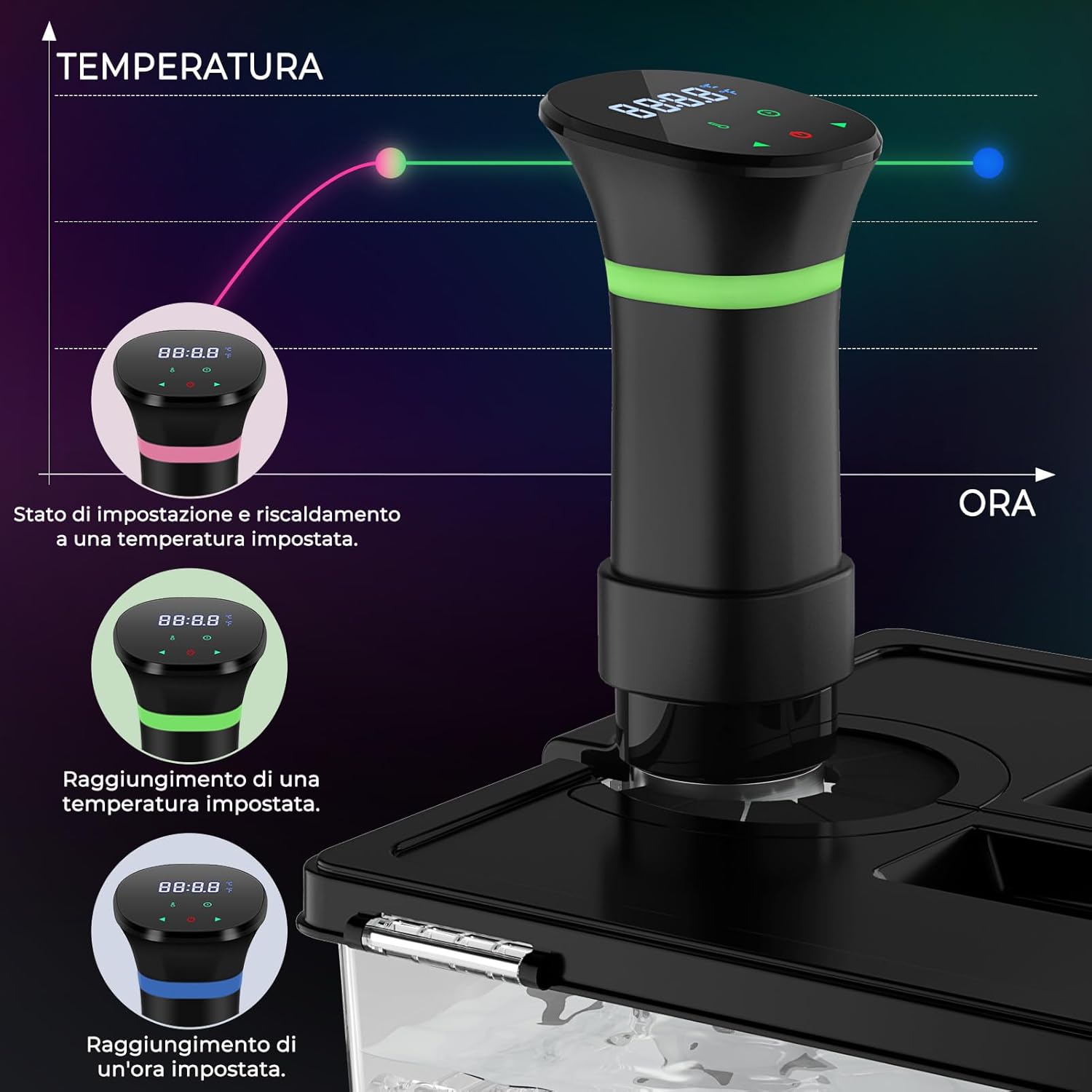 Thumbnail 4 de Roner Cucina a Bassa Temperatura 1000W
