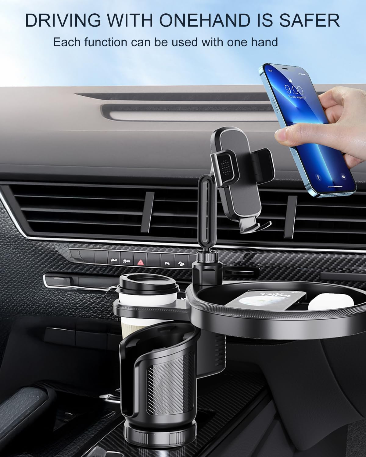 Thumbnail 6 de FLAIDO 4-in-1 Car Tray für Roadtrips