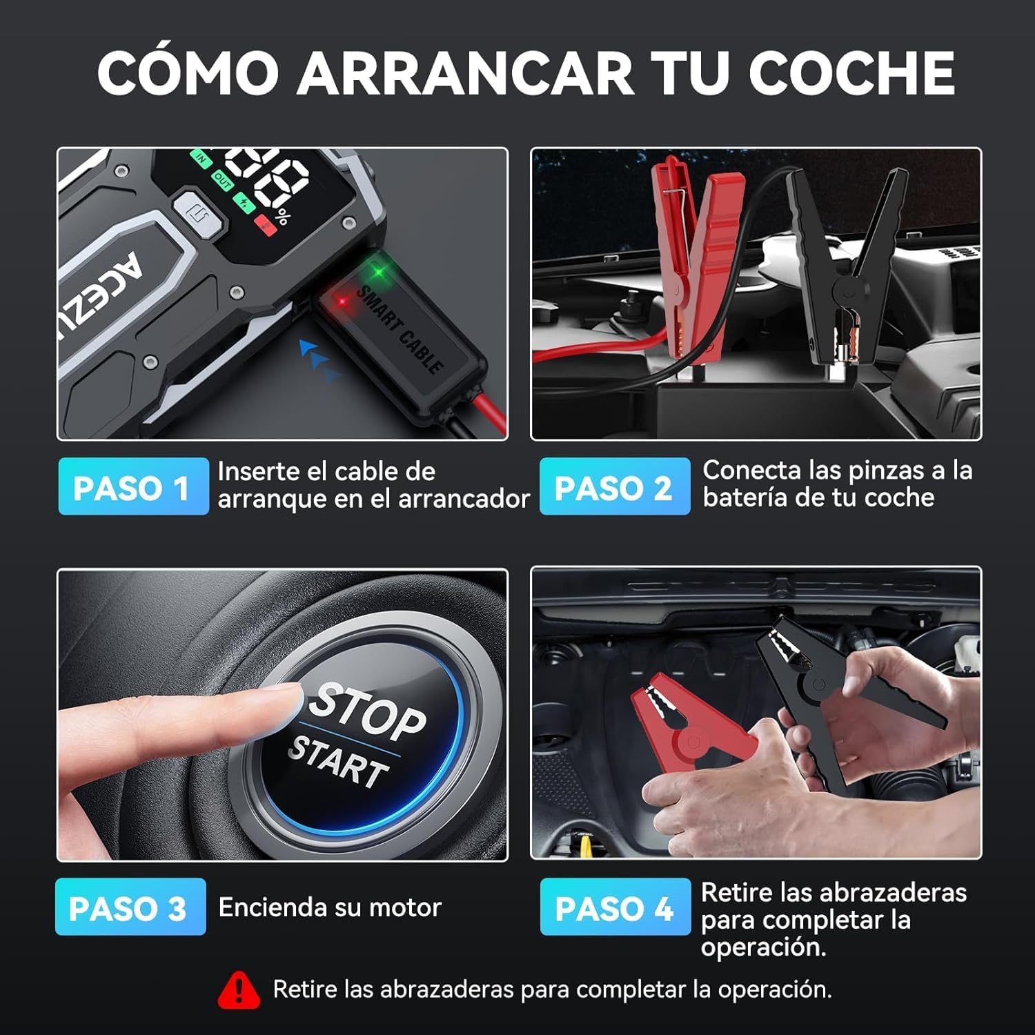 Thumbnail 6 de ACEZUK 6000A Arrancador 12V