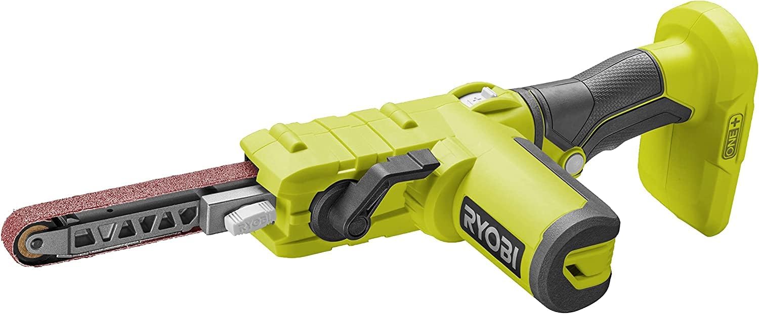 Detalle de Ryobi R18PF-0 Lima a nastro 18 V 13x457 mm