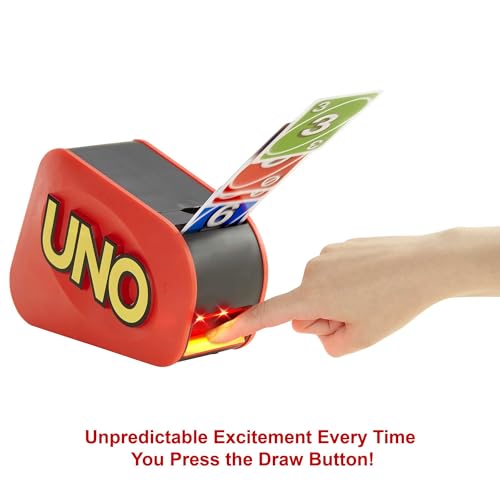 Detalle de Mattel Games UNO Extreme Card Game with Launcher