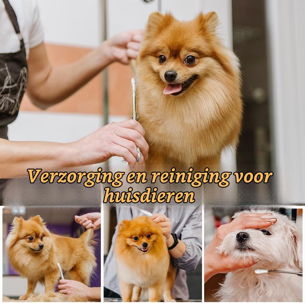 Detalle 2 de Ainiv 2-delige vistang van roestvrij staal, 13 cm, zelfborgend en gekarteld