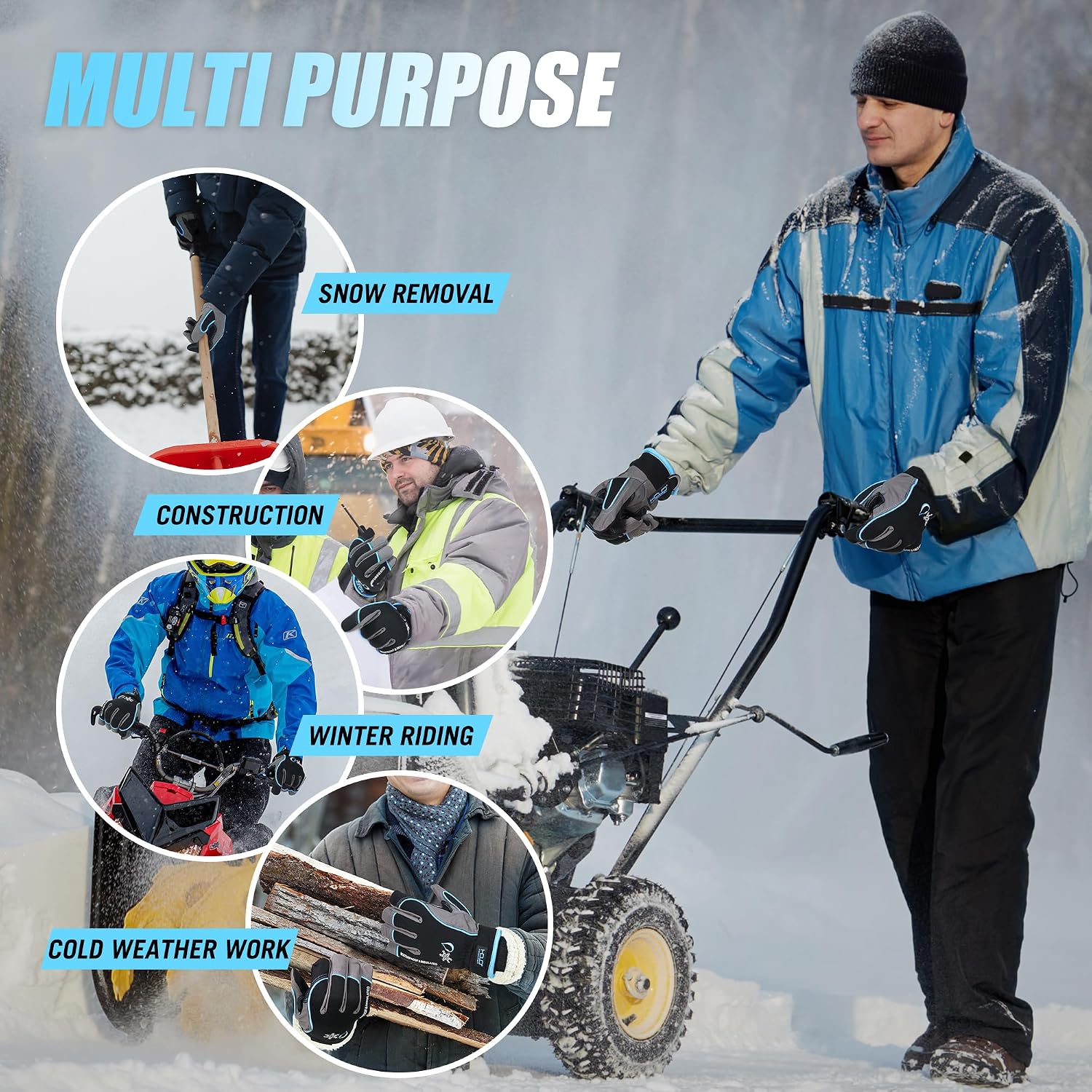 Thumbnail 5 de Waterproof Winter Gloves