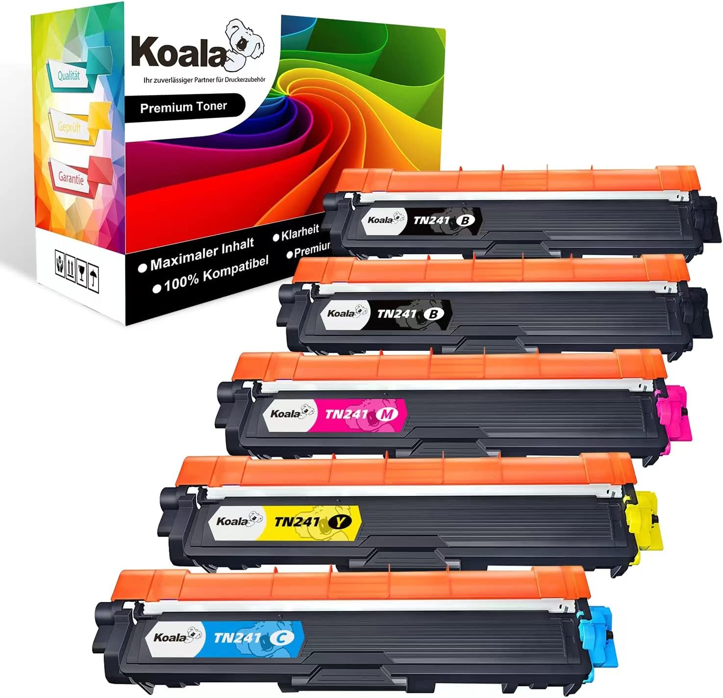 Detalle de Koala 4-pack TN241/245 para Brother