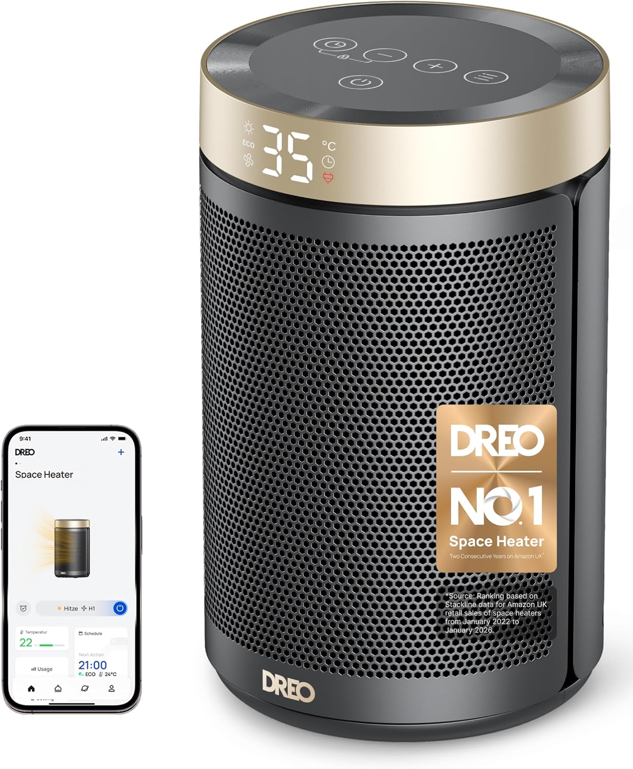 Thumbnail 5 de Dreo Electric Heater 1500W