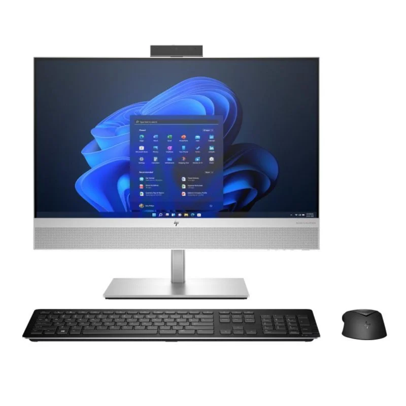 Detalle de HP EliteOne 840 G9 All‑In‑One: potencia profesional en un sobremesa compacto con Intel i5-14500