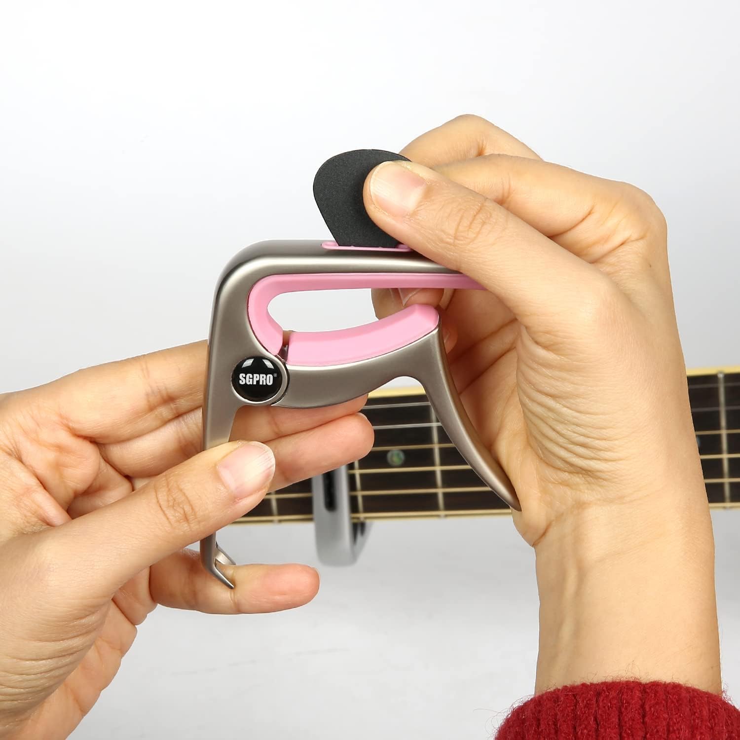 Detalle de SGPRO 3-in-1 Guitar Capo SG-GC20A