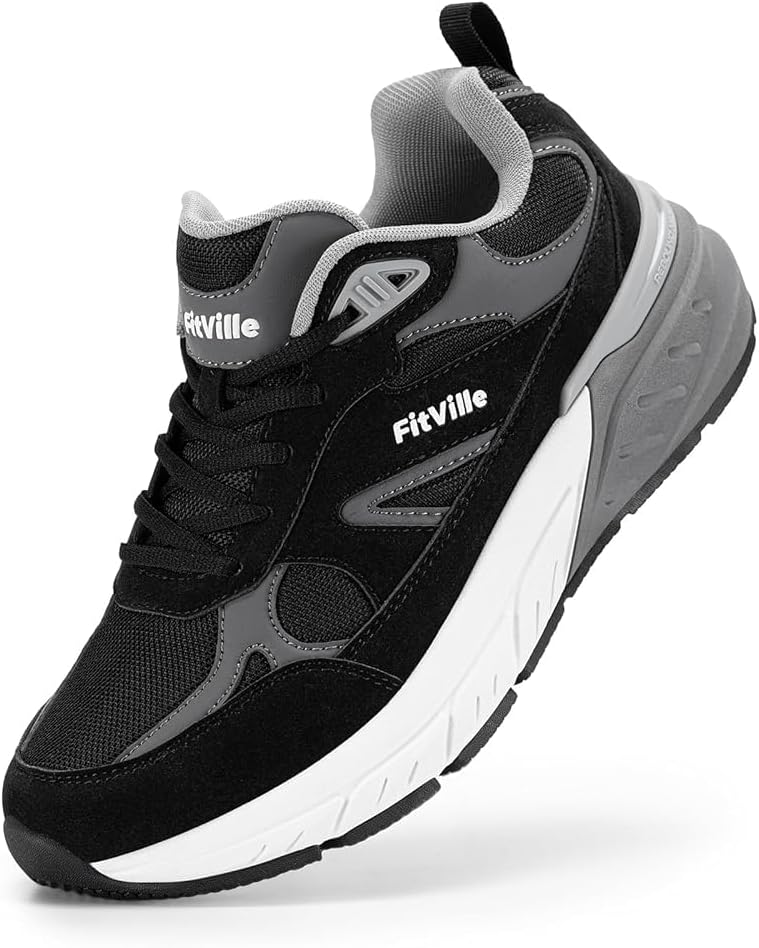 Detalle de FitVille Rebound NEO V1 Wide Walking Shoes for Men