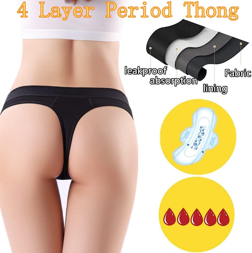 Thumbnail 2 de Period pants thong for heavy flow, 20 mL