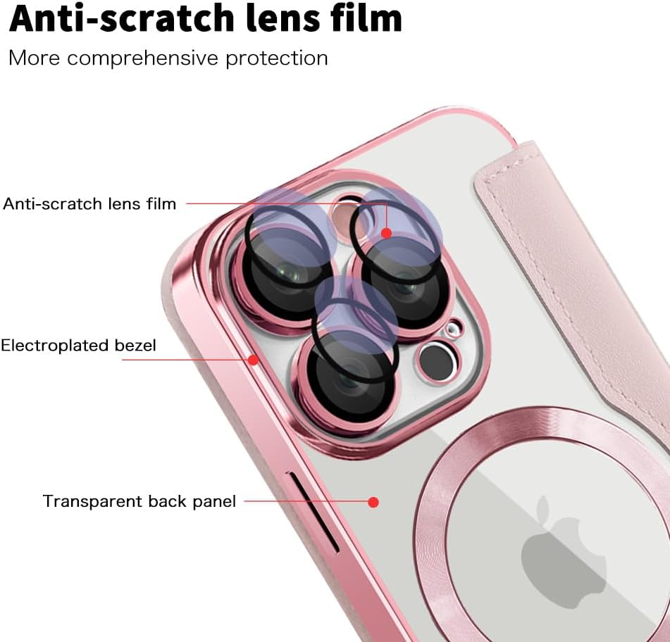 Detalle 2 de Asdsinfor Wallet Case for iPhone 16 Pro