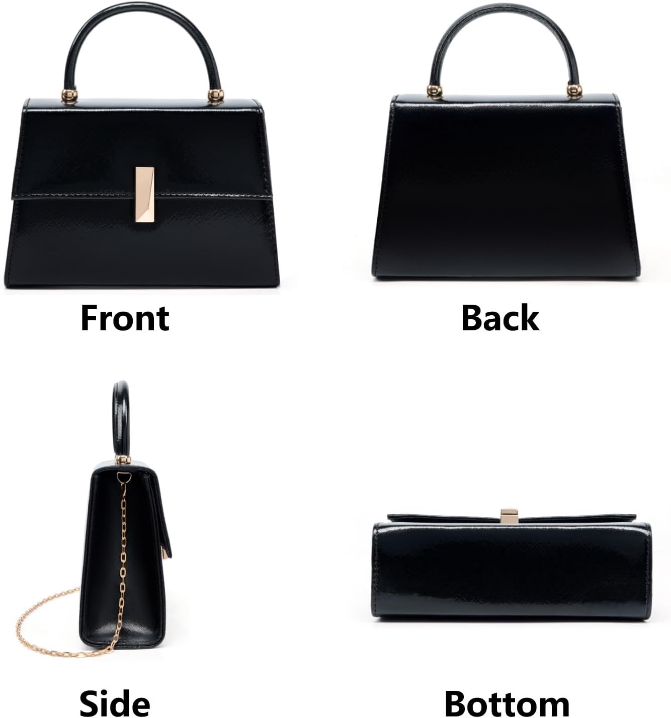 Detalle de Gurina Evening Handbag in PU Leather