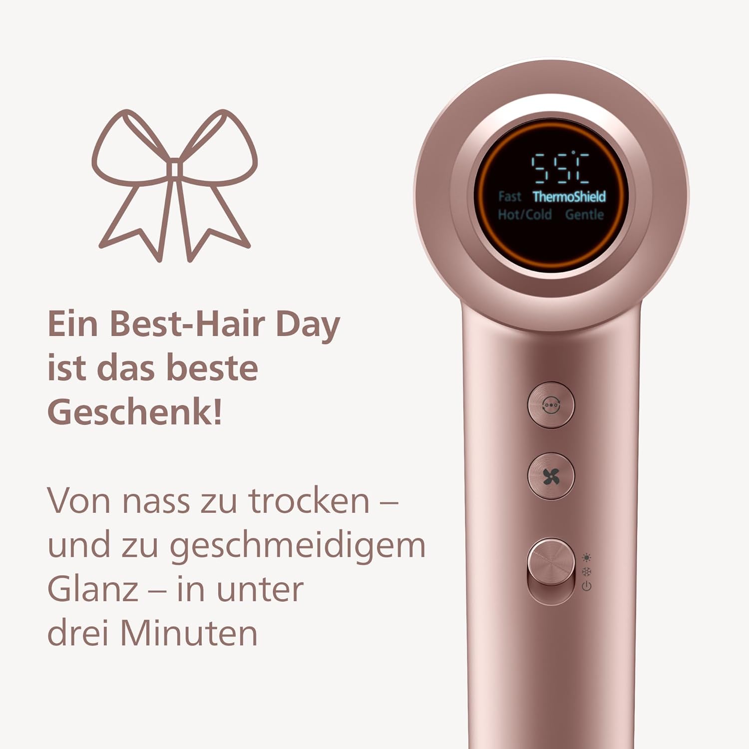 Thumbnail 2 de Philips BHD837/10 1400 W Haartrockner 💇♀