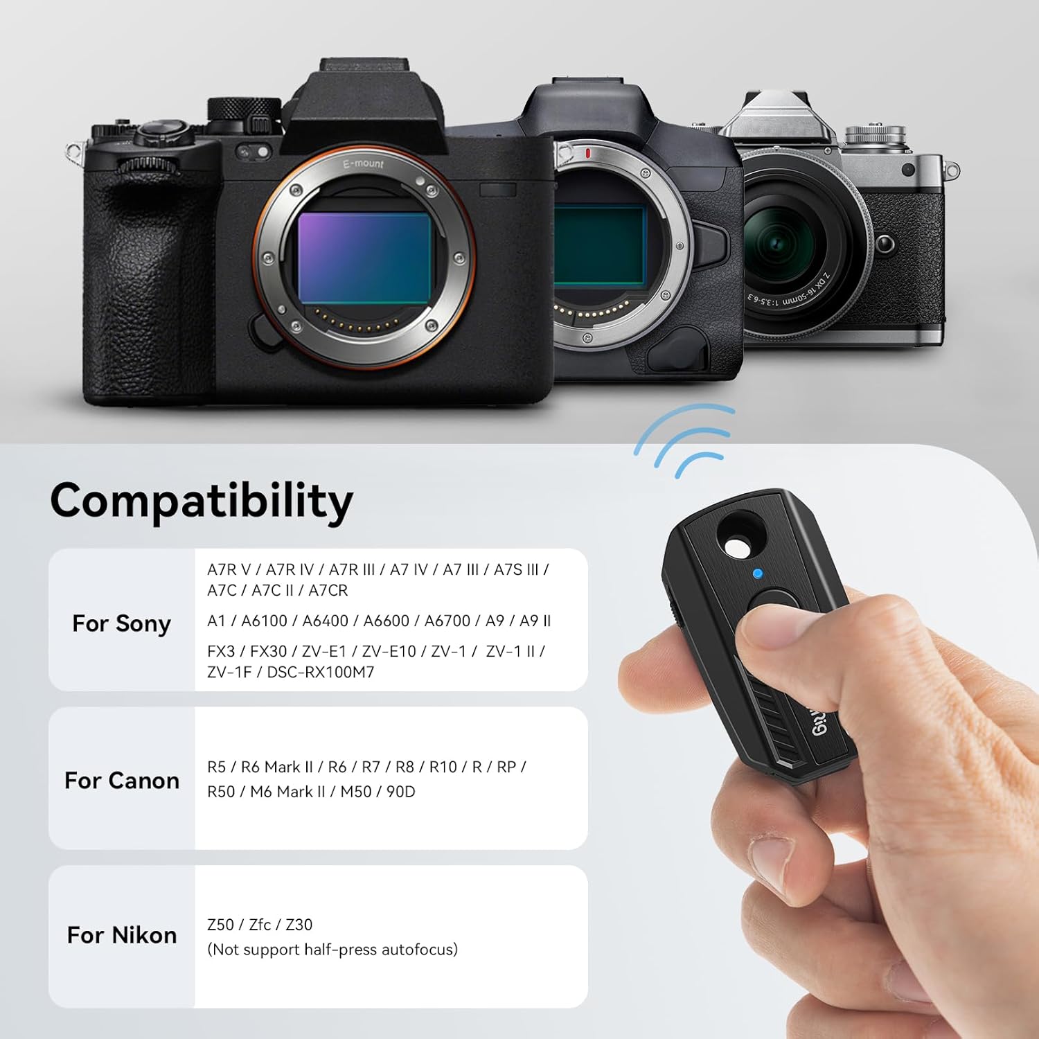 Thumbnail 1 de SMALLRIG Télécommande sans fil 10 m