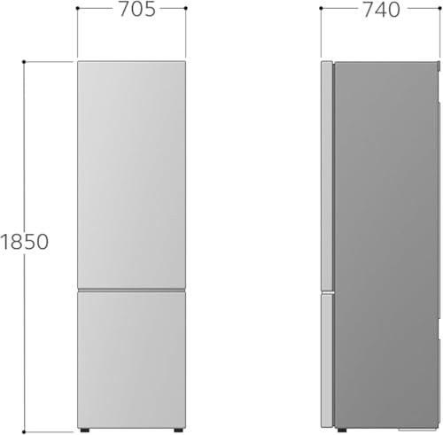 Thumbnail 10 de LG GBB567PZCMB Frigorifero Combinato Total No Frost 462 L, Inox, Wi‑Fi e Door & Linear Cooling