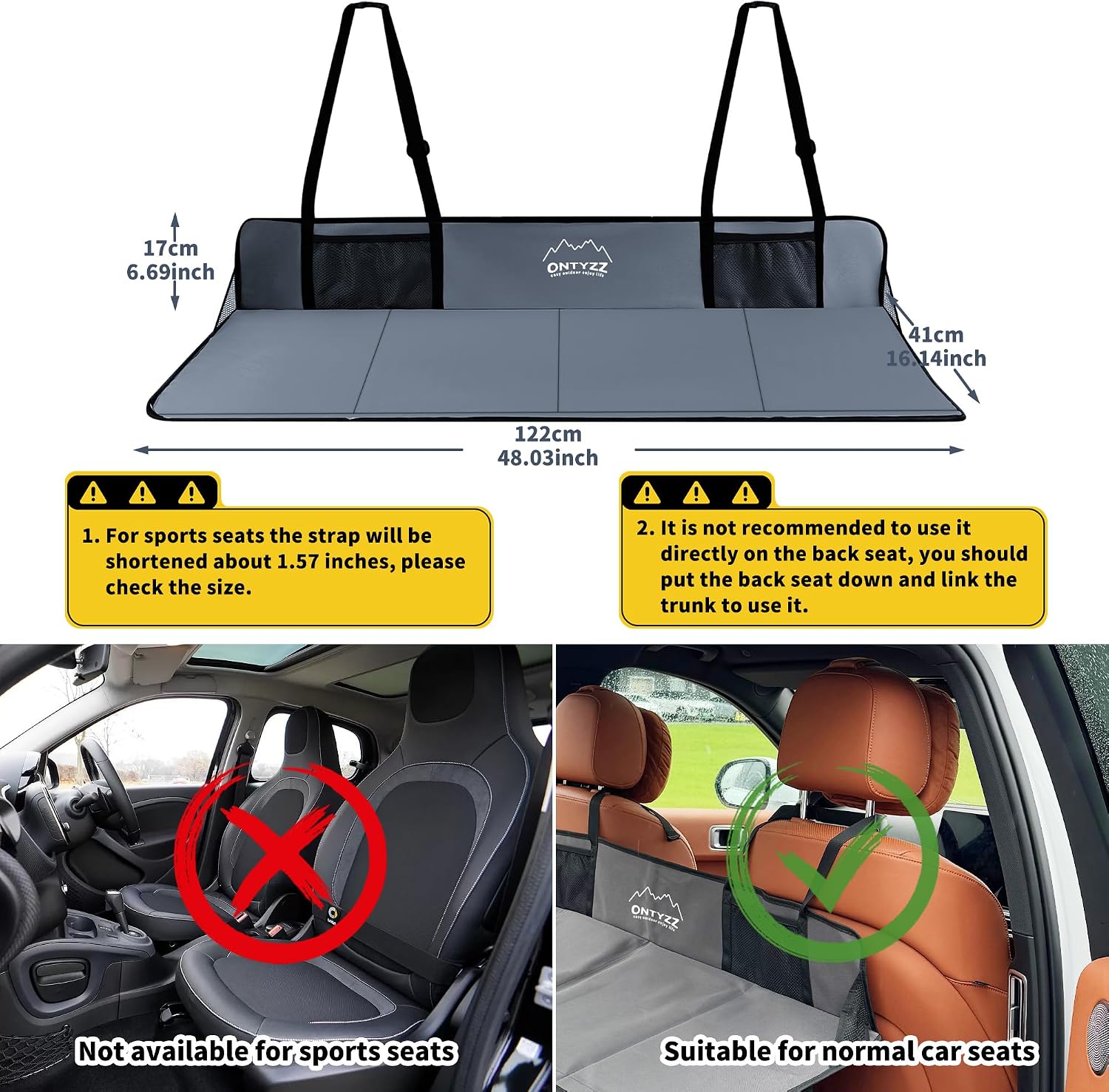 Thumbnail 1 de ONTYZZ Rear Seat Mattress Extension Panel